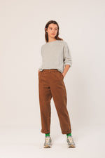 Load image into Gallery viewer, Indi And Cold - Lara Terry Sweatshirt - Grey Vigor 370
