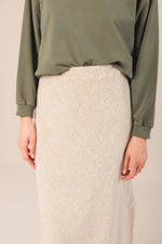 Load image into Gallery viewer, Indi And Cold - Long Terry Skirt - Grey Vigor 371
