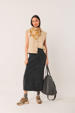 Load image into Gallery viewer, Indi And Cold - Long Terry Skirt - Anthracite 371
