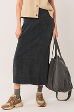 Load image into Gallery viewer, Indi And Cold - Long Terry Skirt - Anthracite
