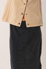 Load image into Gallery viewer, Indi And Cold - Long Terry Skirt - Anthracite 371
