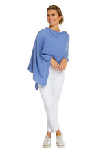 Load image into Gallery viewer, Esperance &amp; Co - Cashmere Topper - Cornflower Blue

