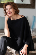 Load image into Gallery viewer, Esperance &amp; Co - Cashmere Topper - Ebony
