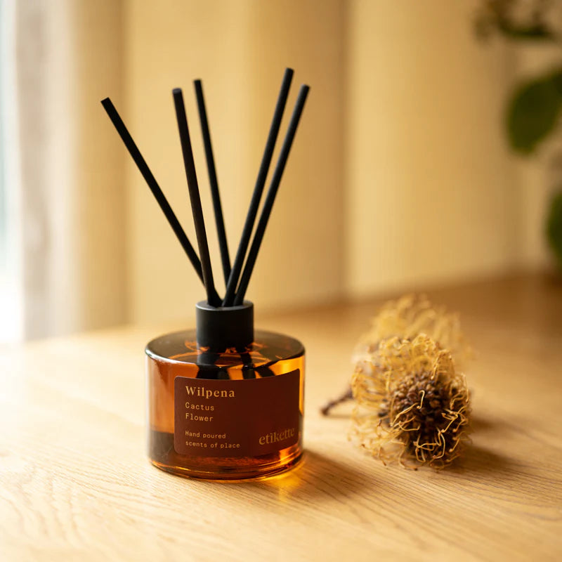 Etikette - Eco Reed Diffuser 200ml - Custom Cactus Flower
