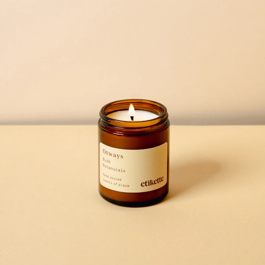 Etikette - Soy Candle 175ml - Otways in Bush Botanicals