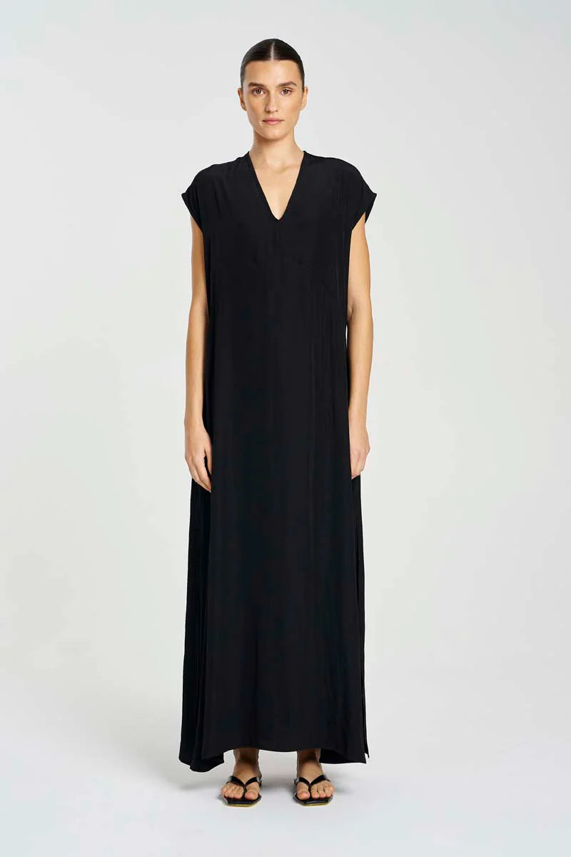 Mela Purdie - Maxi Slice Dress - Navy