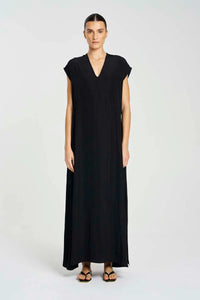 Mela Purdie - Maxi Slice Dress - Navy