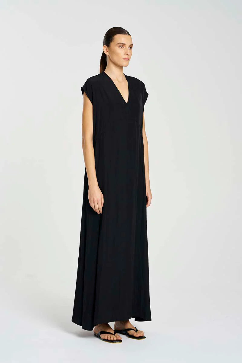 Mela Purdie - Maxi Slice Dress - Navy