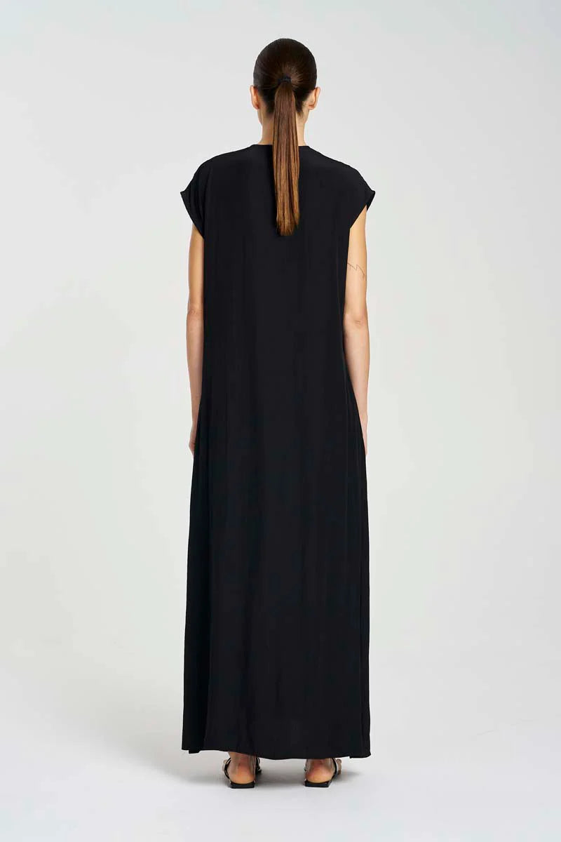 Mela Purdie - Maxi Slice Dress - Navy