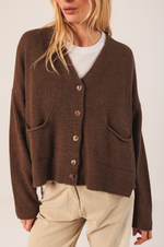 Load image into Gallery viewer, Indi And Cold - Cashmere Cardigan - Topo
