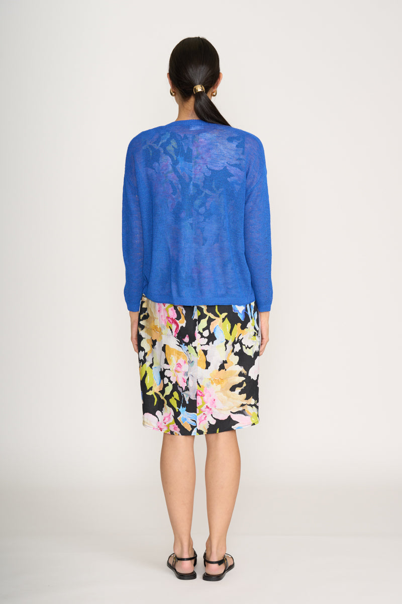 Foil - Cover Story Cardi - Princess Blue