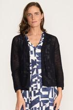 Load image into Gallery viewer, Foil - Cover Story Cardi - True Navy
