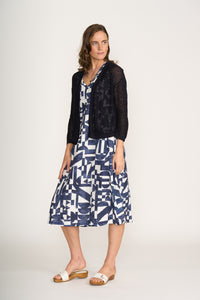 Foil - Cover Story Cardi - True Navy