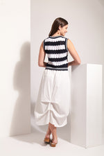 Load image into Gallery viewer, Foil - Say Hello Tank - Navy White
