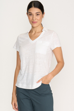 Load image into Gallery viewer, Foil - Team Player Top - White
