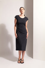 Load image into Gallery viewer, Foil - High Flyer Dress - Black

