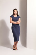 Load image into Gallery viewer, Foil - High Flyer Dress - Indigo
