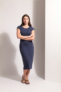 Foil - High Flyer Dress - Indigo