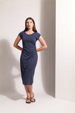 Load image into Gallery viewer, Foil - High Flyer Dress - Indigo
