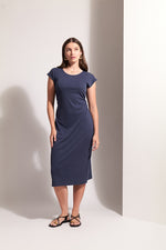 Load image into Gallery viewer, Foil - High Flyrt Dress - Indigo
