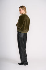 Load image into Gallery viewer, Foil - Fur Sure Jacket - Olive
