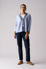 Load image into Gallery viewer, Foil - Plush Love Cardi - Blue Combo
