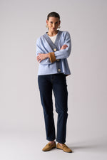 Load image into Gallery viewer, Foil - Plush Love Cardi - Blue Combo
