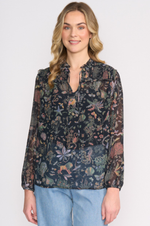 Load image into Gallery viewer, Foil - Stepping Out Blouse - Narnia
