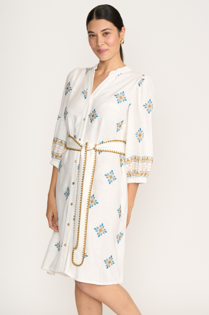 Foil - Ab Sew Lutely Beautiful Dress - Pink Tile