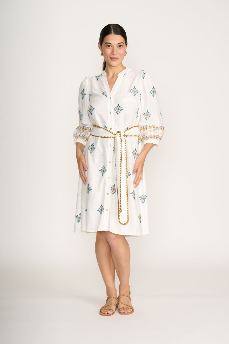 Foil - Ab Sew Lutely Beautiful Dress - Pink Tile