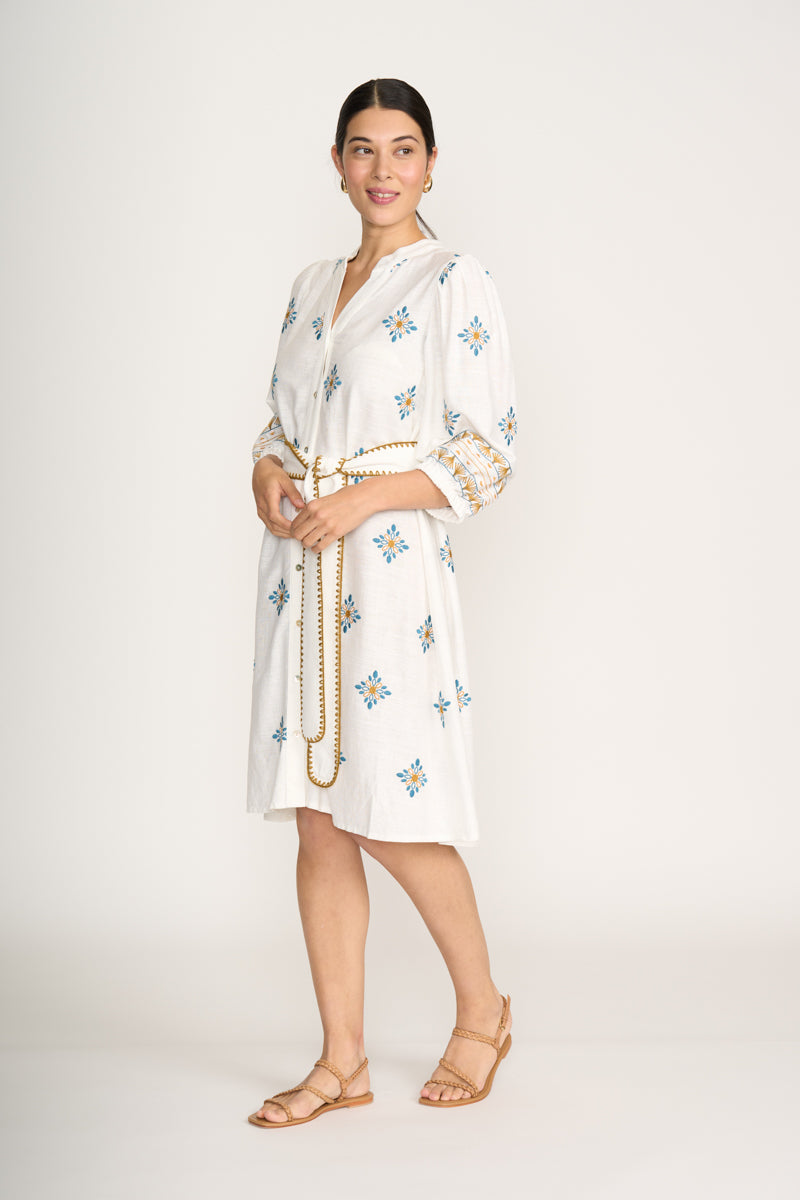 Foil - Ab Sew Lutely Beautiful Dress - Pink Tile