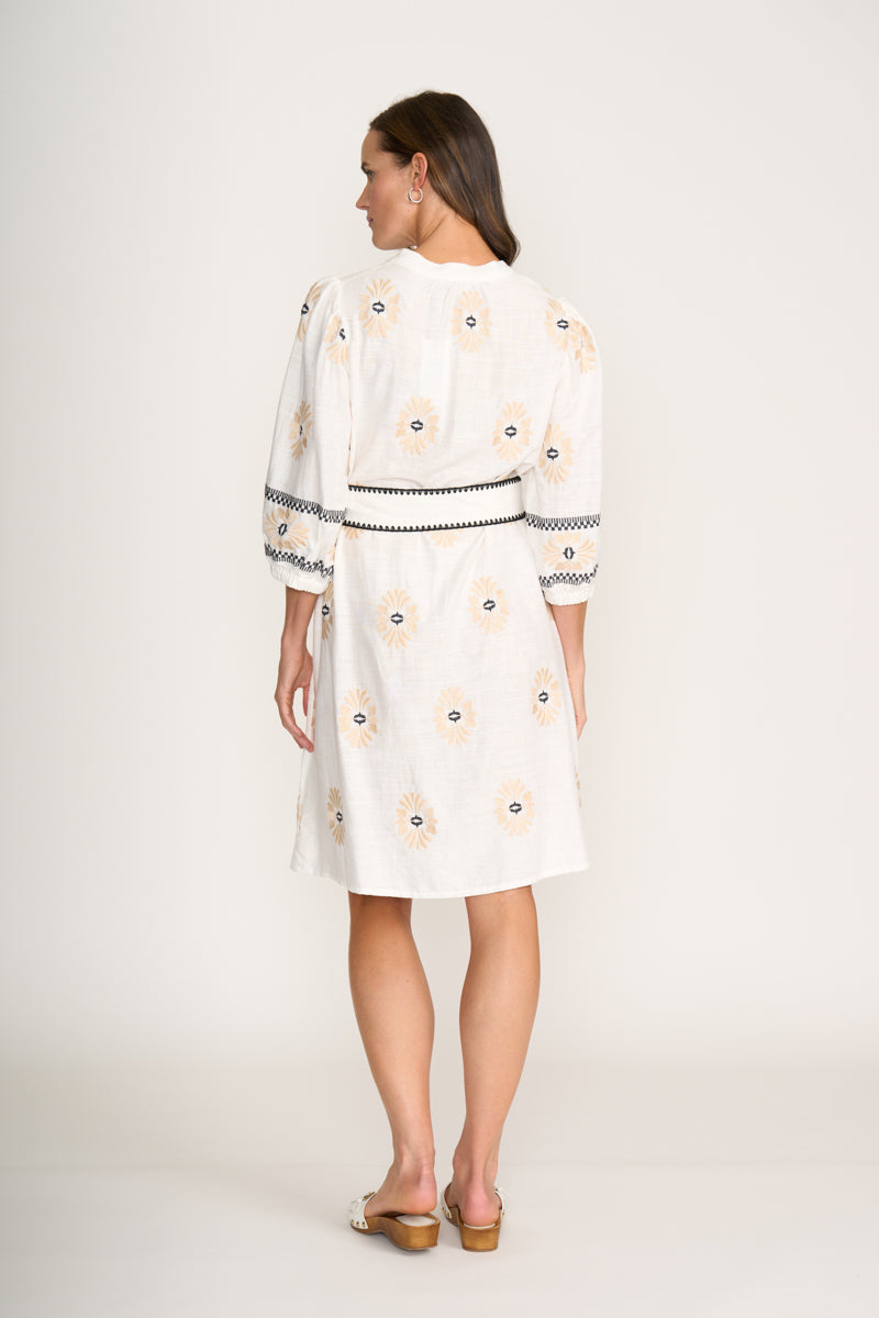 Foil - Ab Sew Lutely Beautiful Dress - Sand Geo