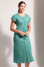 Load image into Gallery viewer, Foil - Cutting Edge Dress - Thyme
