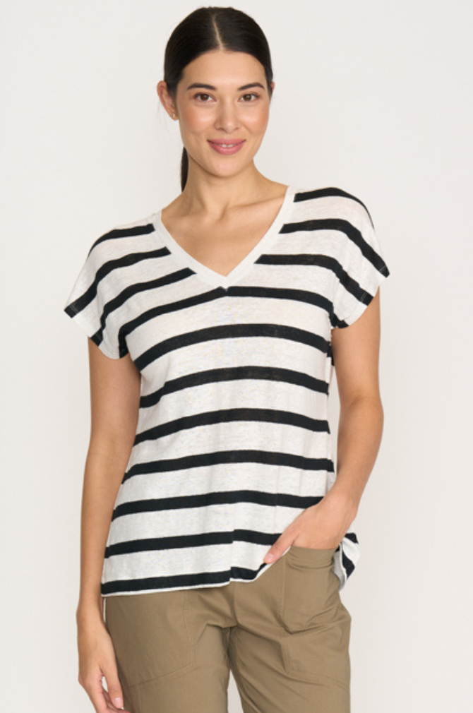 Foil - Buttons Up Top - Stripe