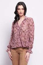 Load image into Gallery viewer, Foil - Gala Twist Blouse - Enchanting
