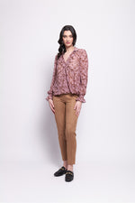 Load image into Gallery viewer, Foil - Gala Twist Blouse - Enchanting
