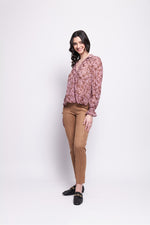 Load image into Gallery viewer, Foil - Gala Twist Blouse - Enchanting

