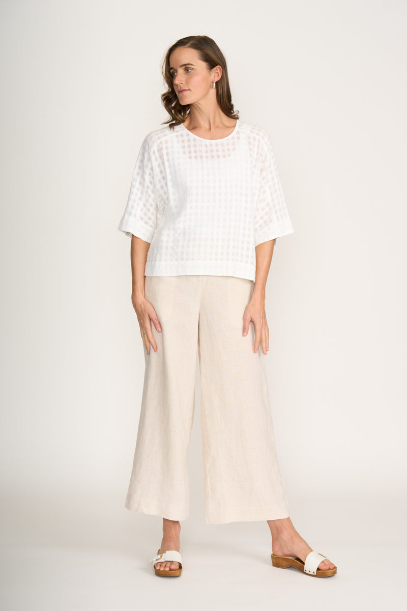 Foil - Hatch A Plan Top - Vanilla