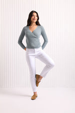 Load image into Gallery viewer, Foil - Prima Sweater - Duck Egg
