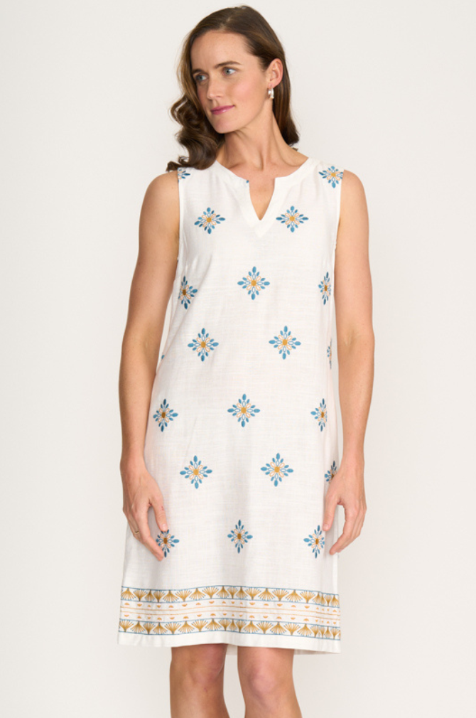 Foil - Sew Special Dress - Pink Tile