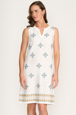 Load image into Gallery viewer, Foil - Sew Special Dress - Pink Tile
