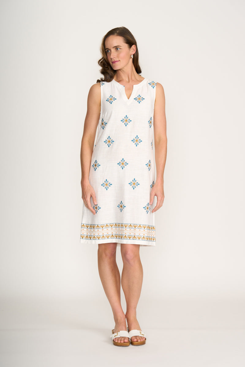 Foil - Sew Special Dress - Pink Tile