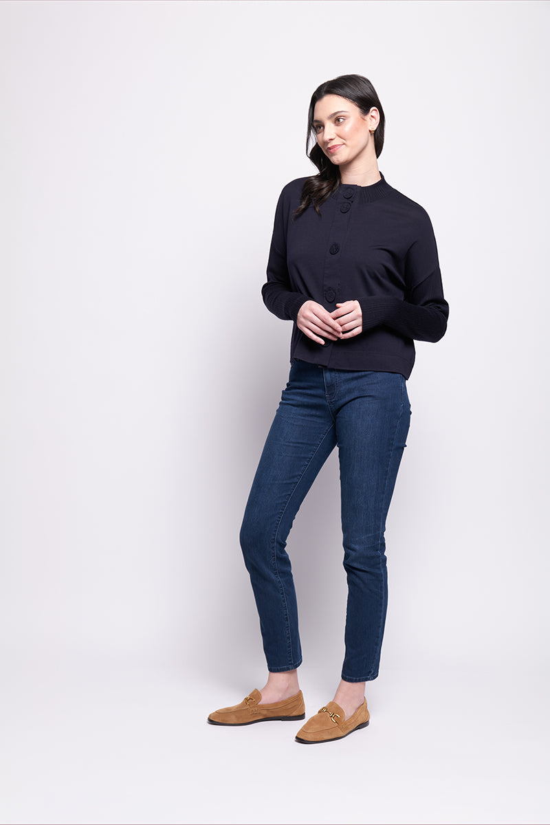 Foil - Early Riser Cardigan - Future Dusk