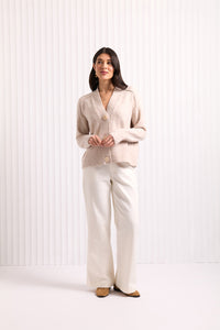 Foil - Love Fool Cardigan - Oat