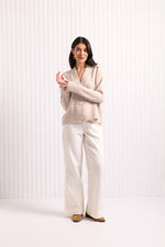 Load image into Gallery viewer, Foil - Love Fool Cardigan - Oat
