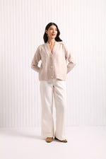 Load image into Gallery viewer, Foil - Love Fool Cardigan - Oat
