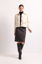 Load image into Gallery viewer, Foil - Sew Happy Coat - Winter White
