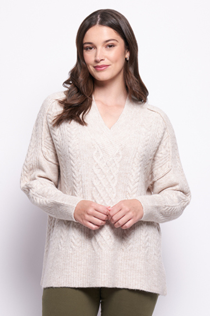 Foil - She's A Perla Sweater - Oat