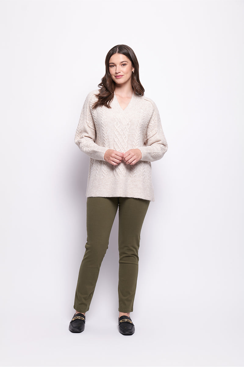 Foil - She's A Perla Sweater - Oat