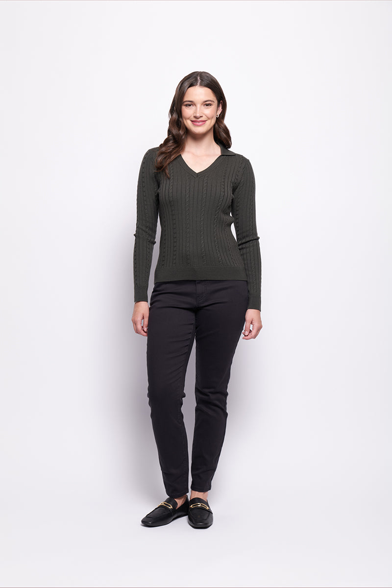 Foil - The Challenger Sweater - Hunter